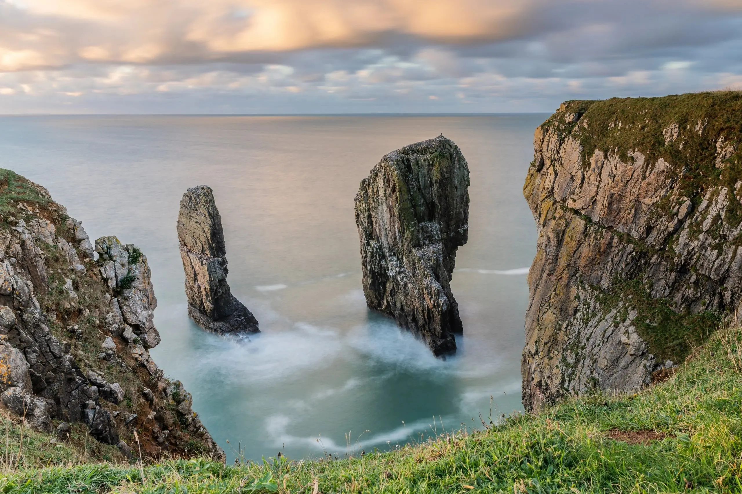 Elegug Stacks at dawn