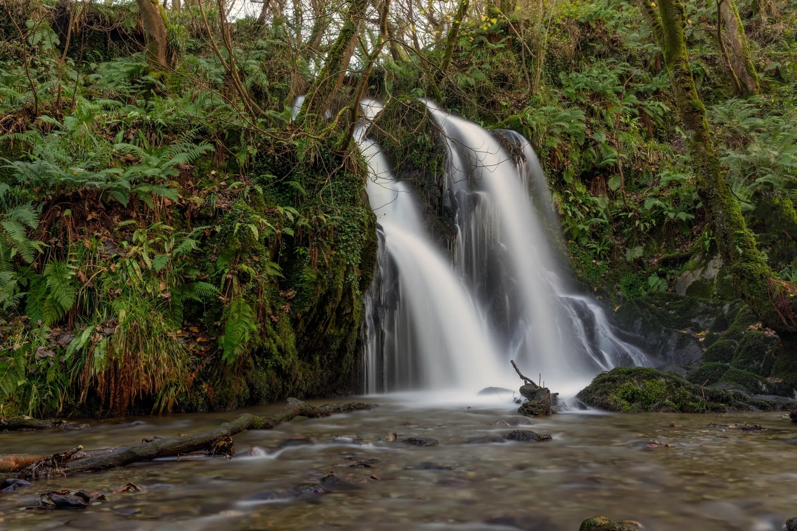 Aberfforest waterfall