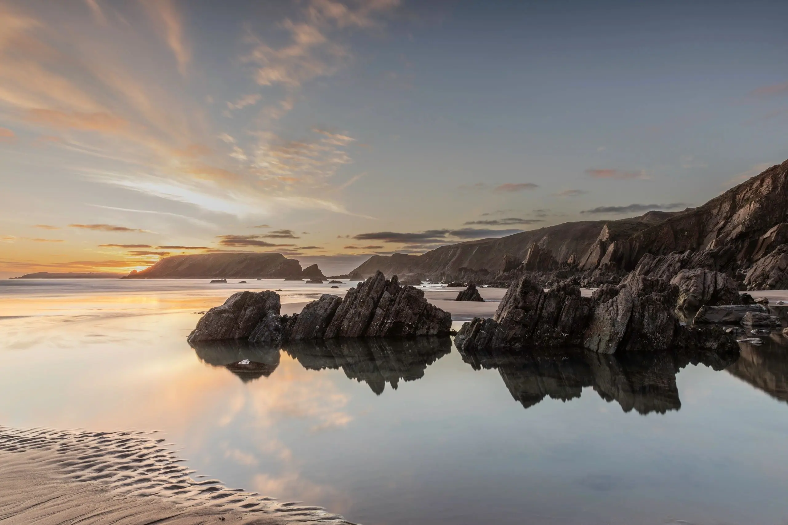 Marloes Sands sunset