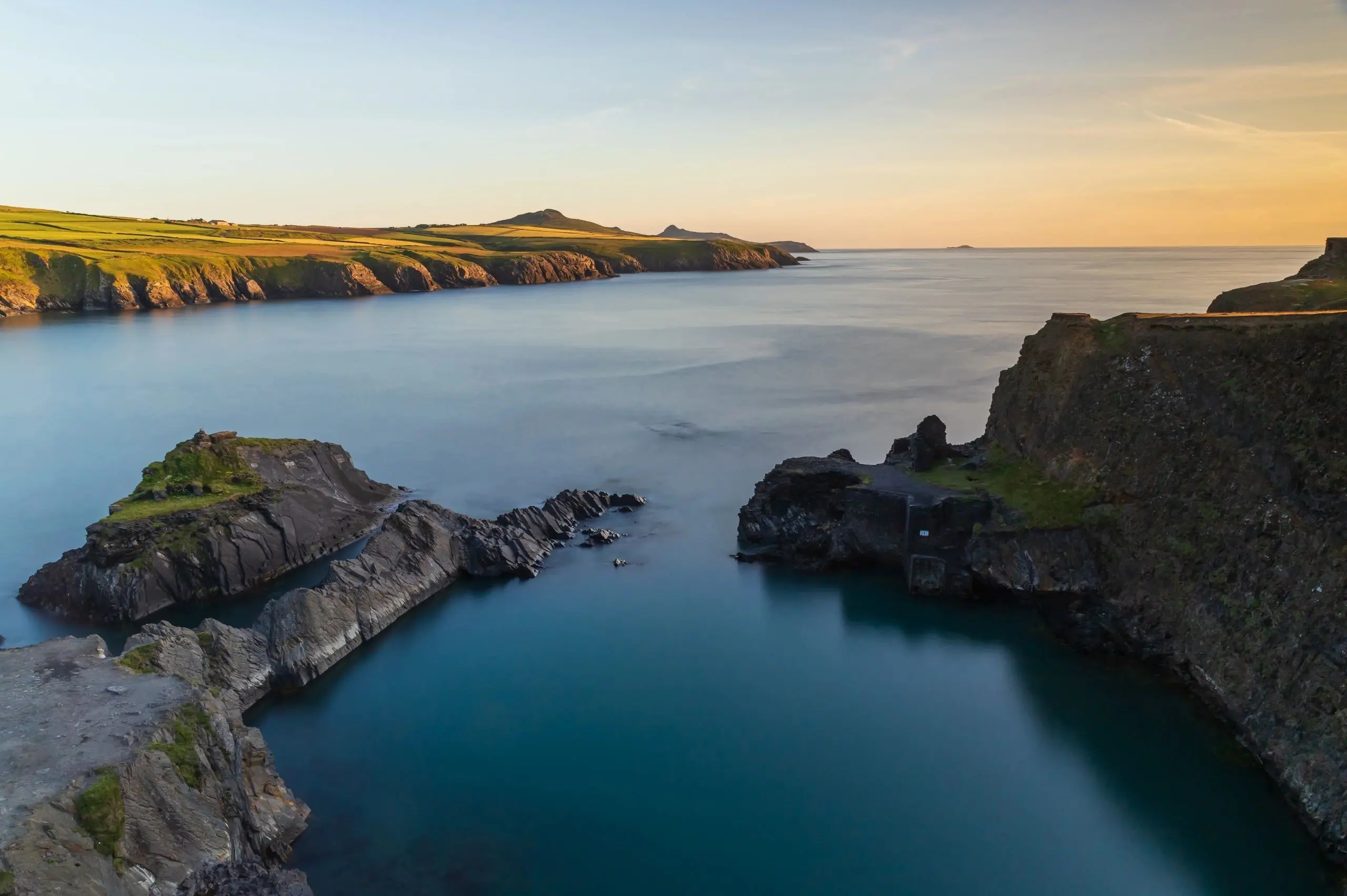 The Blue Lagoon at Aberreiddy Bay