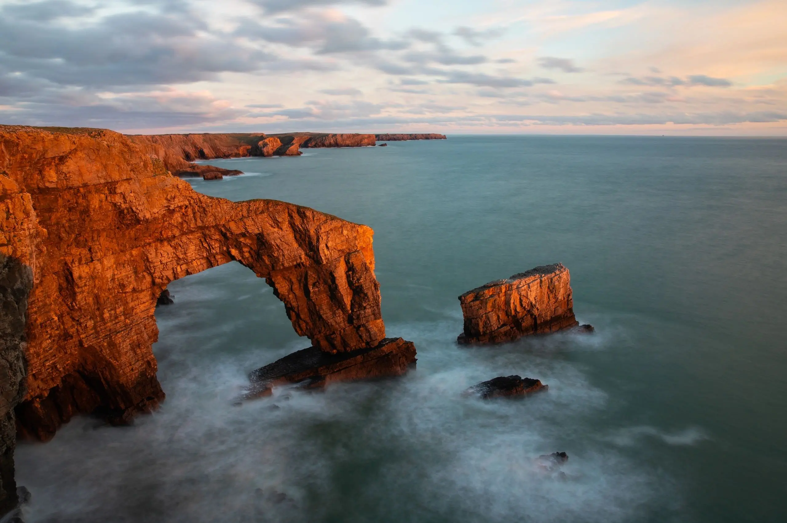 The Green Bridge of Wales