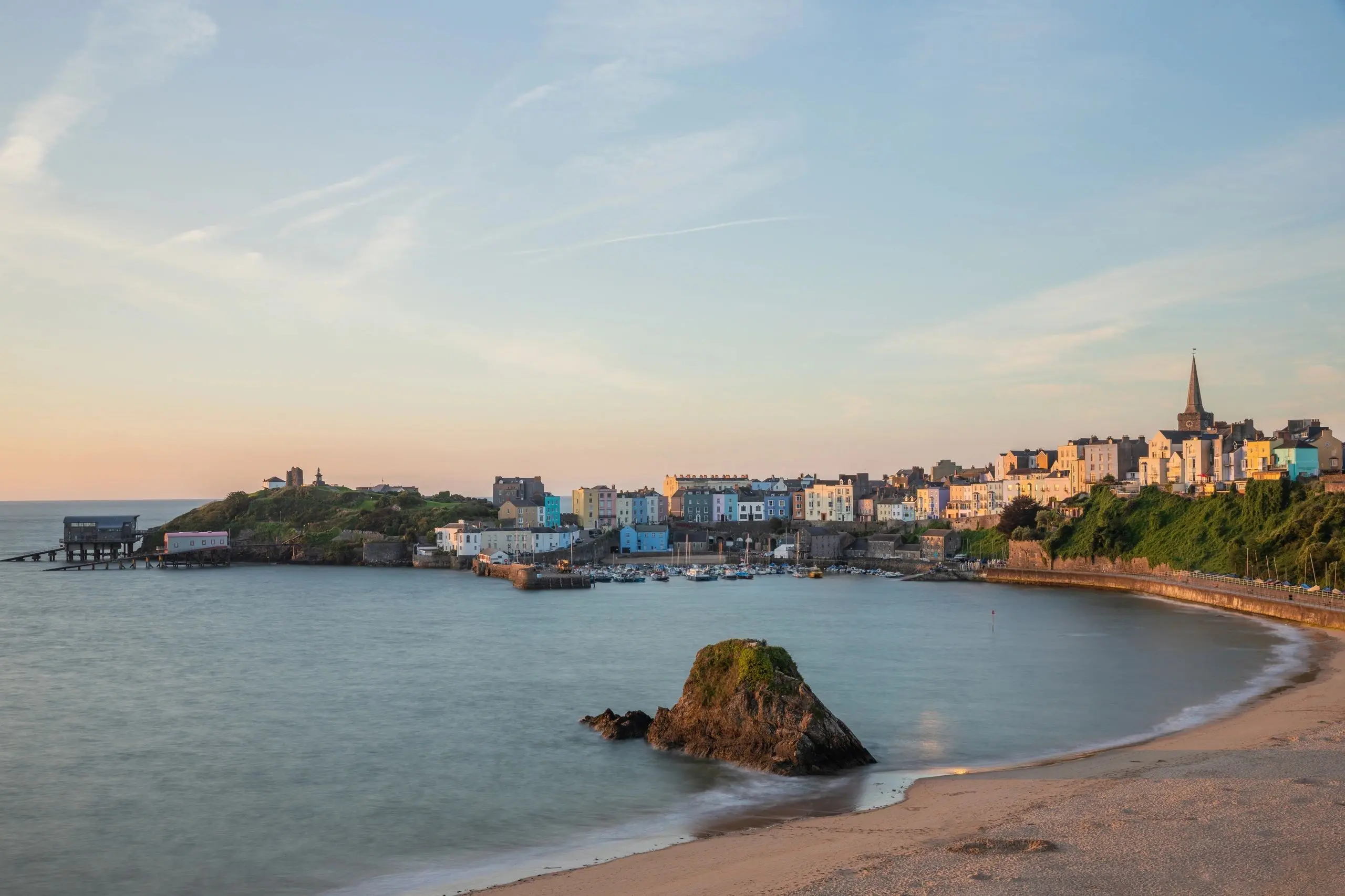 Tenby at sunrise